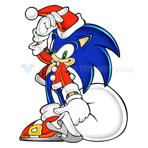 Sonic the Hedgehog Iron-on Stickers (Heat Transfers)NO.5339